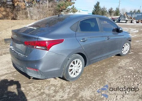 2018 Hyundai Accent Sel из США, поврежденный, VIN 3KPC24A30JE026582